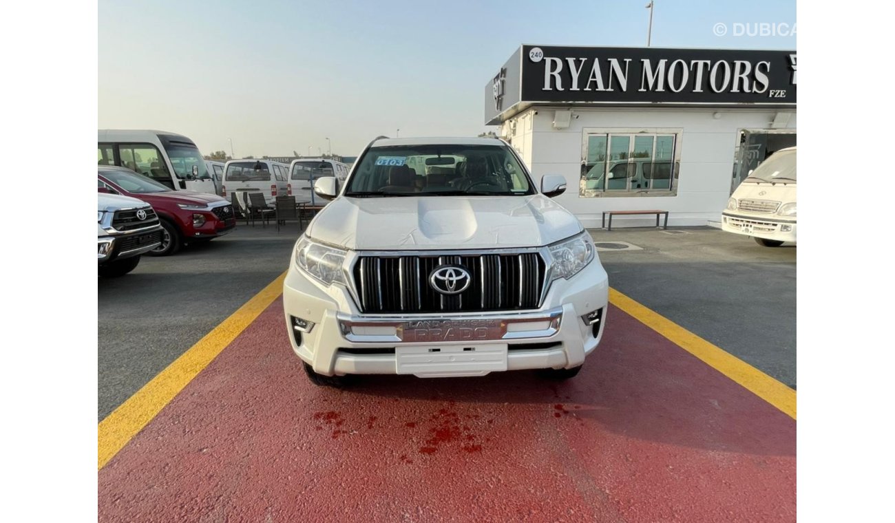 Toyota Prado TOYOTA PRADO VX.R, 2.7L, PETROL, AUTOMATIC, WITH LEATHER INTERIOR MODEL 2021, WHITE EXTERIOR WITH BR