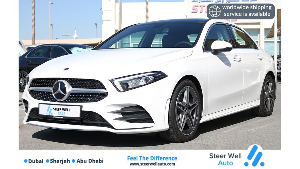 mercedes benz a 200 amg luxury sedan with warranty gcc 2021 0km for sale aed 167 000 white 2021