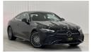 مرسيدس بنز CLE 200 Coupe 2024 Mercedes CLE 200, Brand New ,One Year Unlimited km Warranty