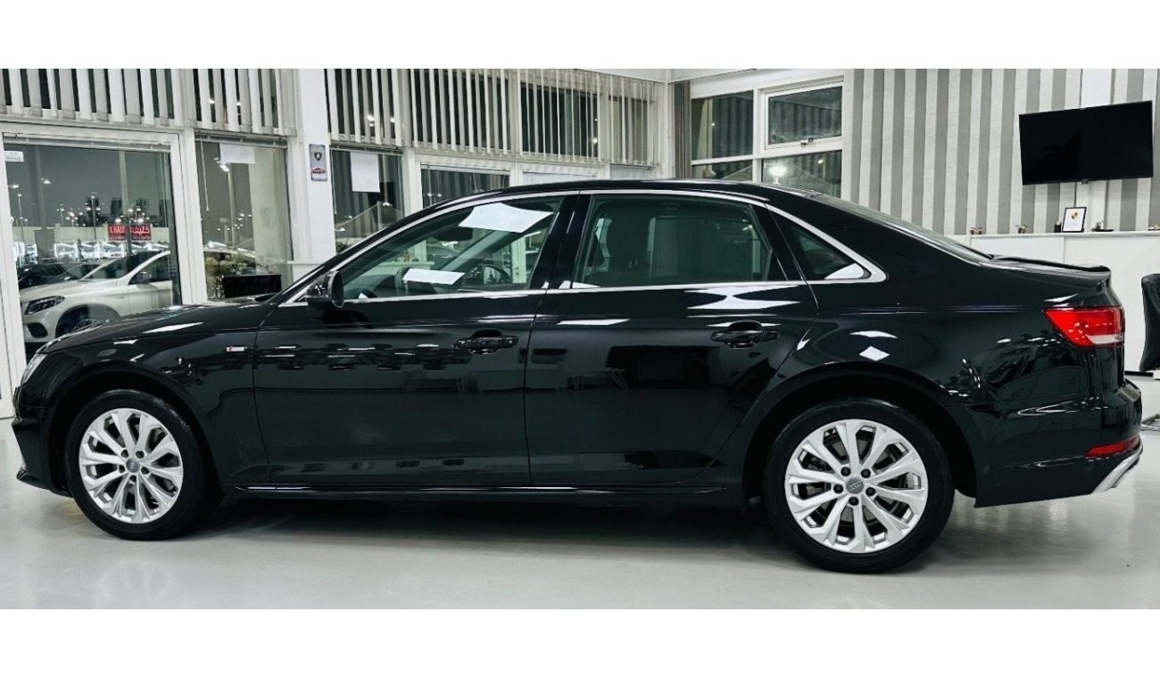 Audi A4 40 TFSI Design S-Line Sports Package GCC .. FSH .. S line .. Perfect Condition .. Top Range ..