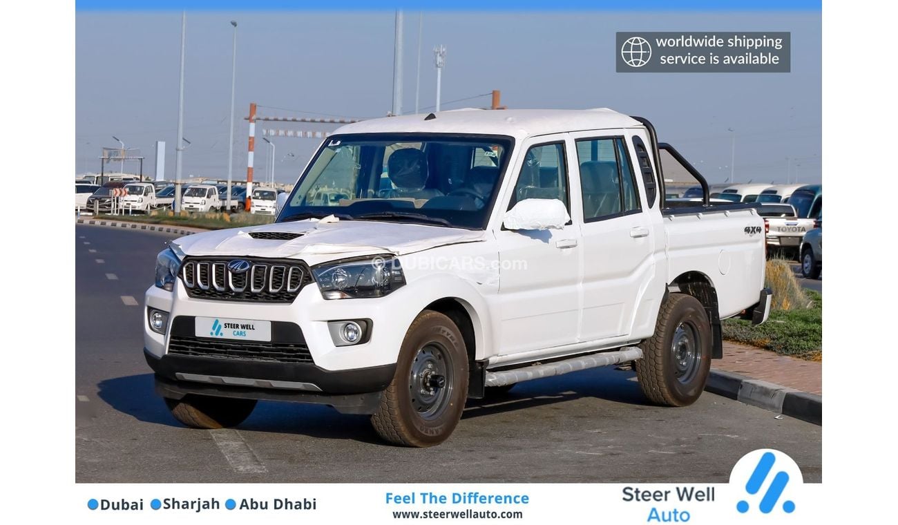 ماهيندرا بيك اب 2024 | 2.2L Diesel Turbo 4 cyl 4x4 7 Speed MT Double Cabin Euro 4