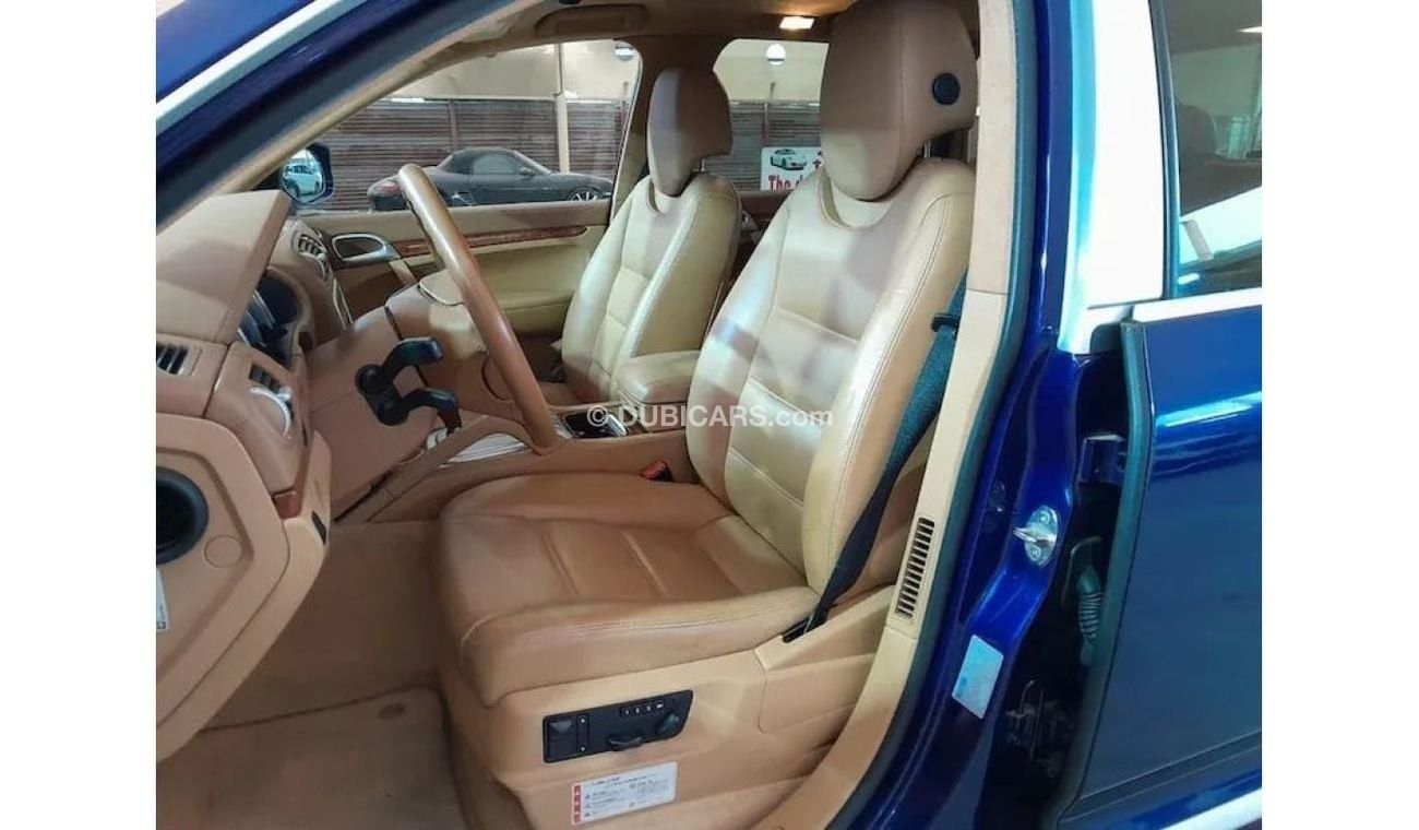 بورش كايان PORSCHE CAYENNE TURBO 4.8L 2008, WITH BEIGE LEATHER SEATS, SUNROOF AND MORE..