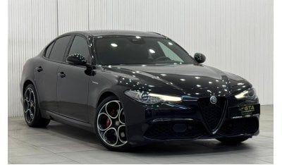 ألفا روميو جوليا 2023 Alfa Romeo Giulia Veloce, Jan 2028 Agency Warranty + Service Package, Full Service History, GCC