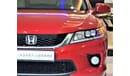 Honda Accord Coupe AMAZING Honda Accord Coupe 2014 Model!! in Red Color! GCC Specs