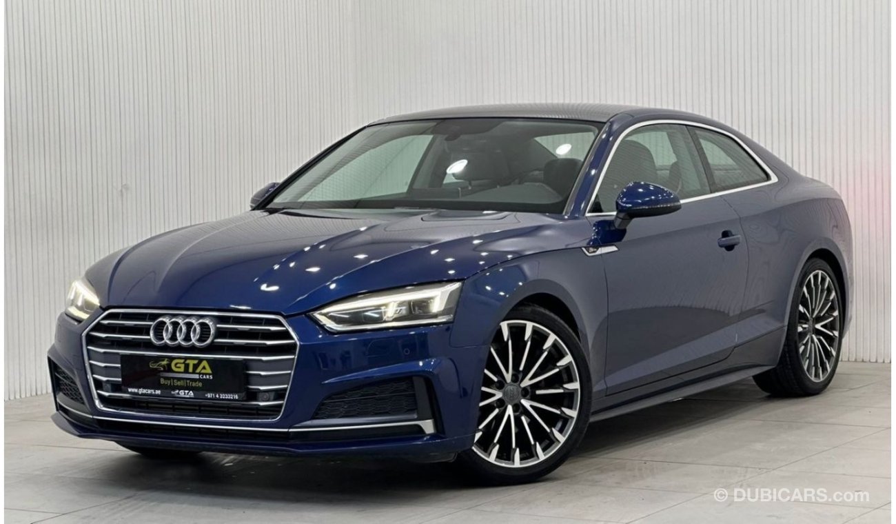 أودي A5 40 TFSI ديزاين ستايل و تيكنولوجي سيليكشين S-لاين 2017 Audi A5 40TFSI S-Line, August 2025 AAA Warrant