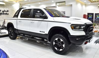 RAM 1500 EXCELLENT DEAL for our Dodge Ram Rebel 4x4 5.7L ( 2021 Model ) in White Color GCC Specs