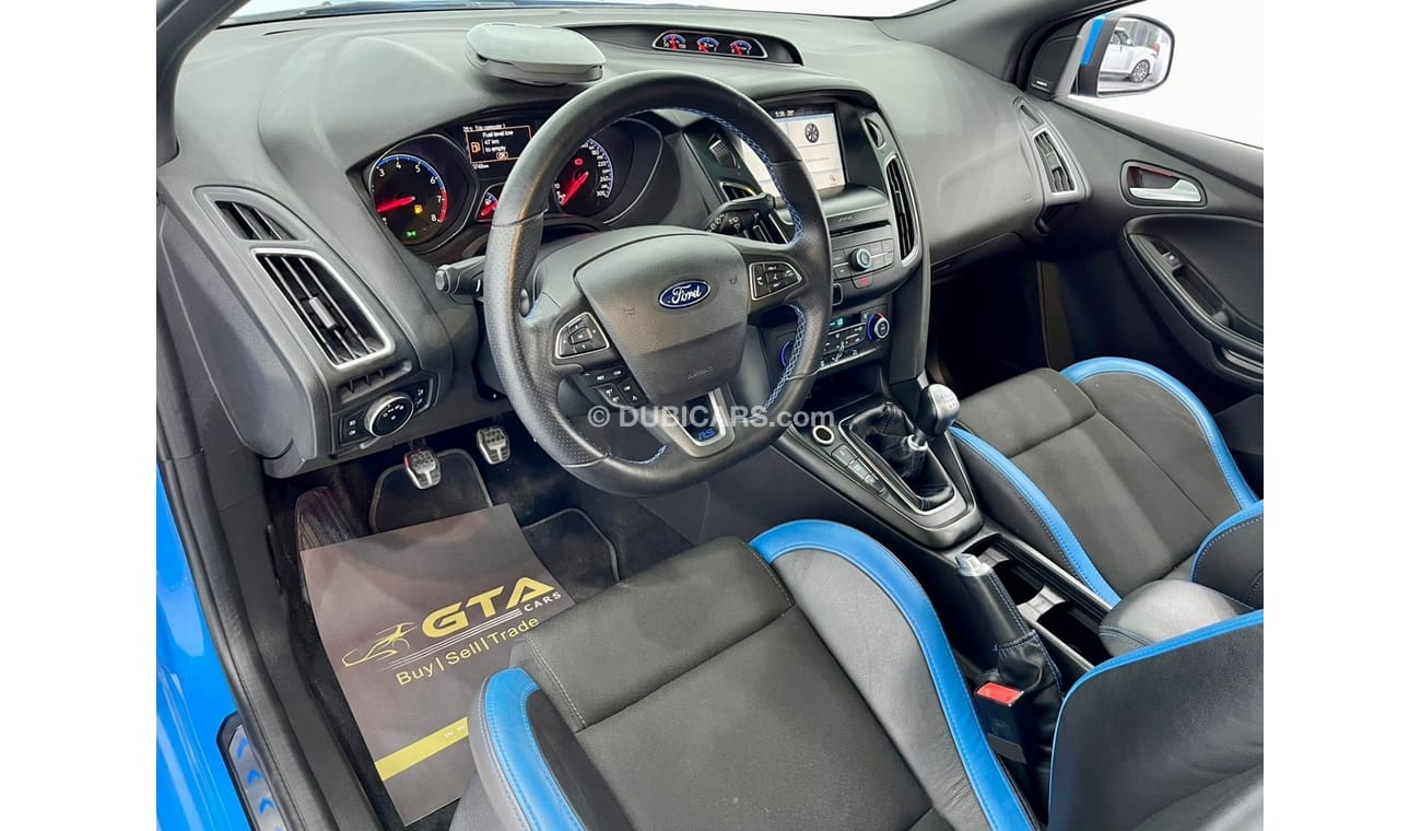 Ford Focus 2018 Ford Focus RS, Manual Transmission, Warranty, Euro Spec