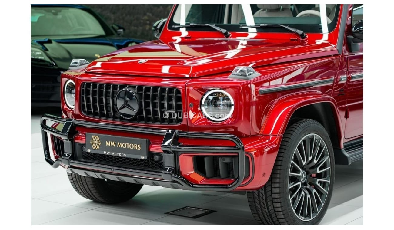 مرسيدس بنز G 63 AMG Mercedes-Benz G63 | 2025 GCC 0km | Agency Warranty | AMG | 22 Inch Rims | Double Night Package