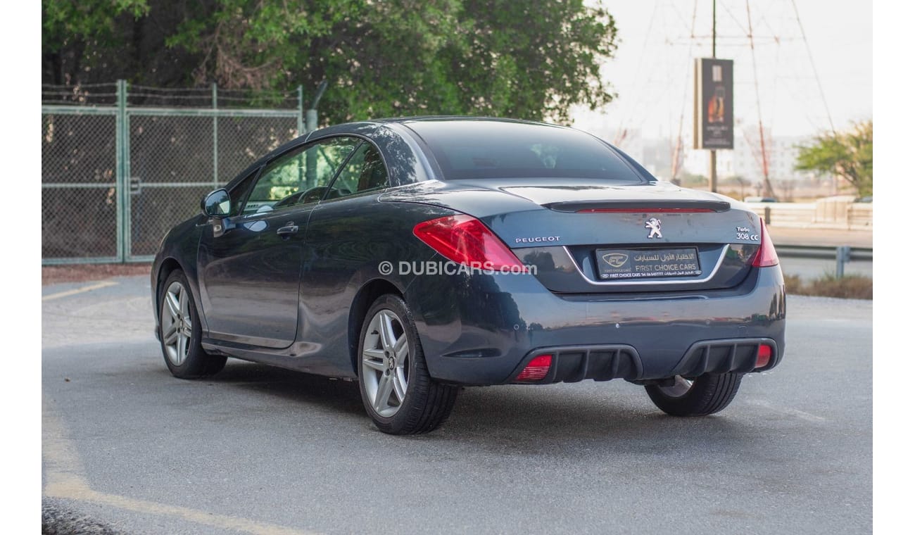 Peugeot 308 CC 2013 | PEUGEOT | 308CC TURBO 1.6L CONVERTIBLE | GCC SPECS | P04523