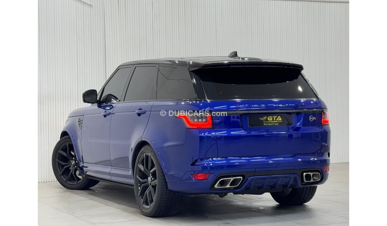 Land Rover Range Rover Sport SVR 5.0L (575 HP) 4WD 2021 Range Rover Sport SVR, August 2026 Range Rover Warranty, Fully Loaded, GC