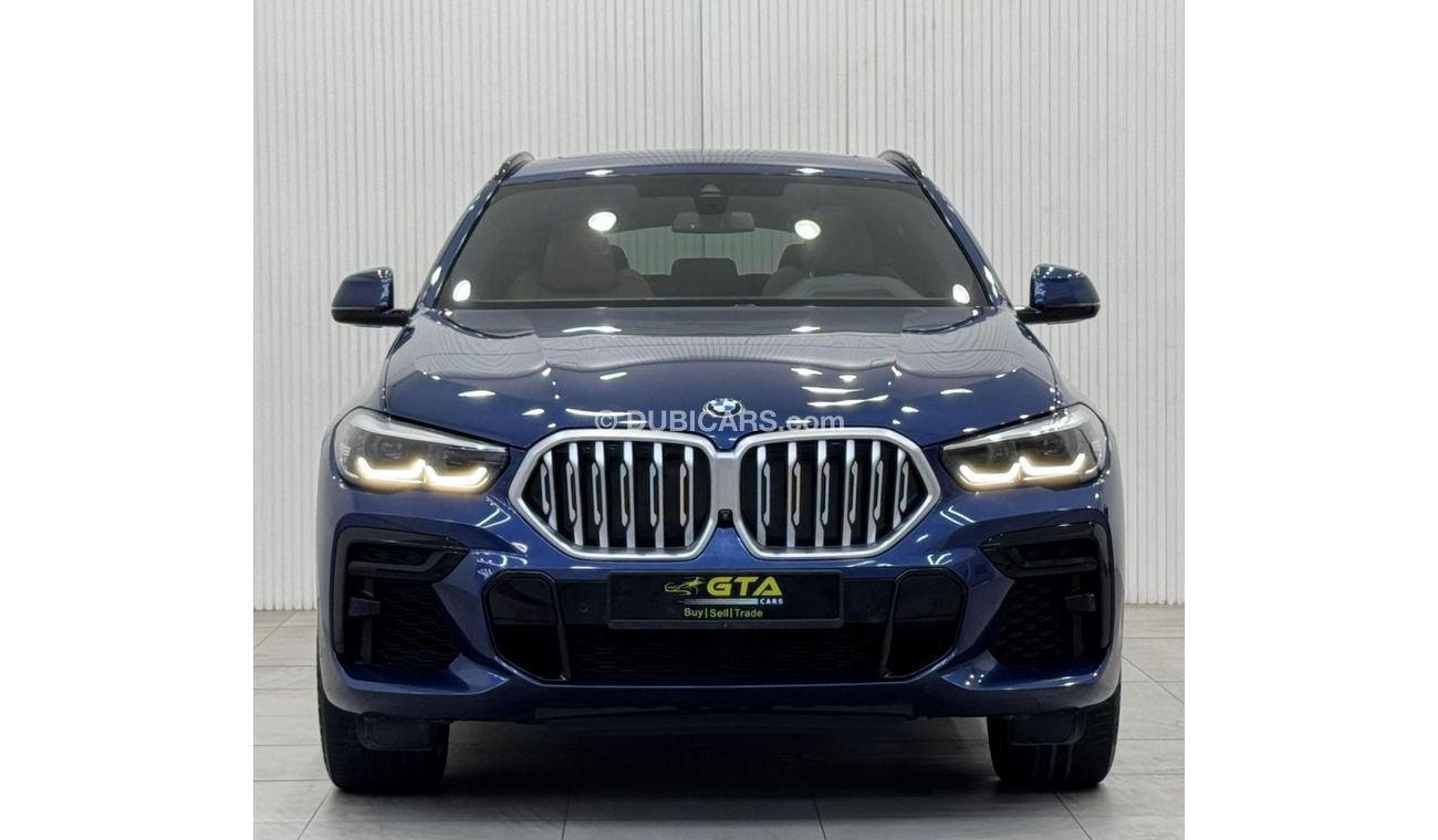 بي أم دبليو X6 40i M Sport 3.0L 2022 BMW X6 xDrive40i M-Sport, 5 Years BMW Warranty + Service Pack, Full Options, L