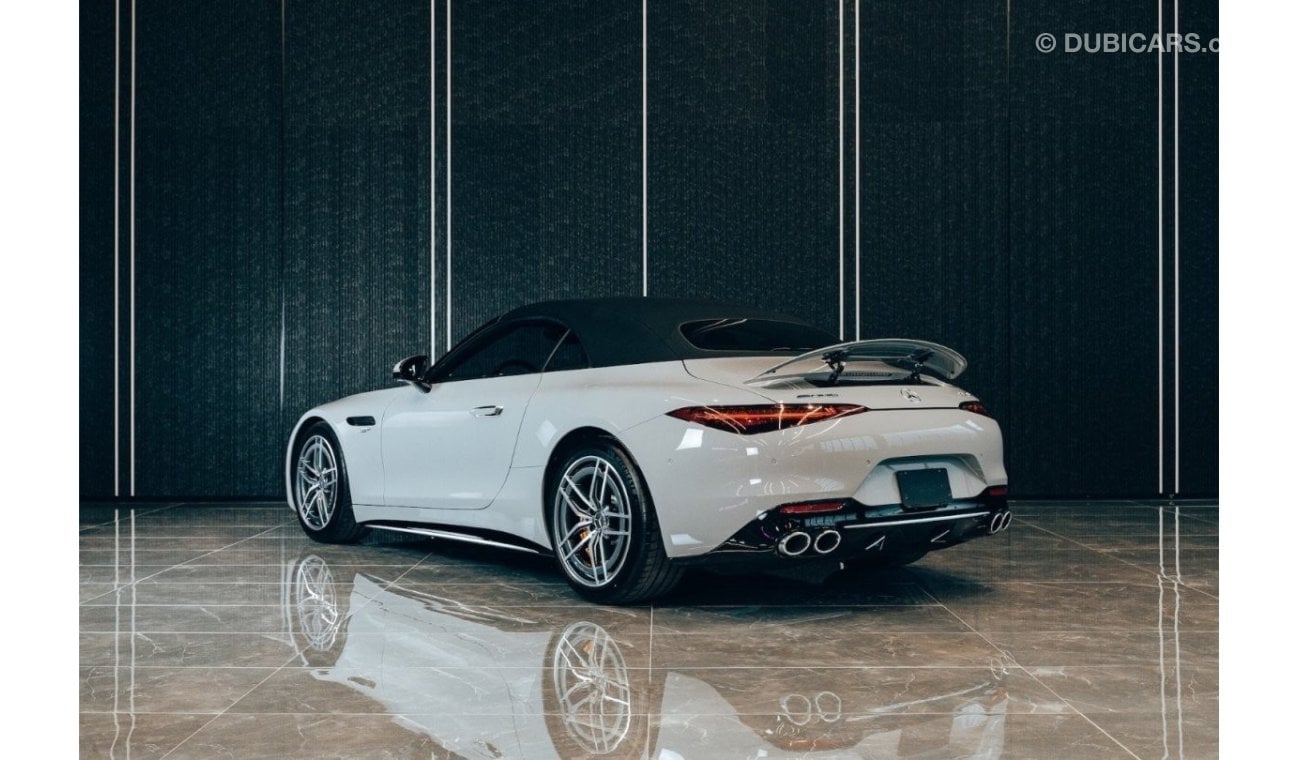 Mercedes-Benz SL 43 AMG in Alpine Grey color!