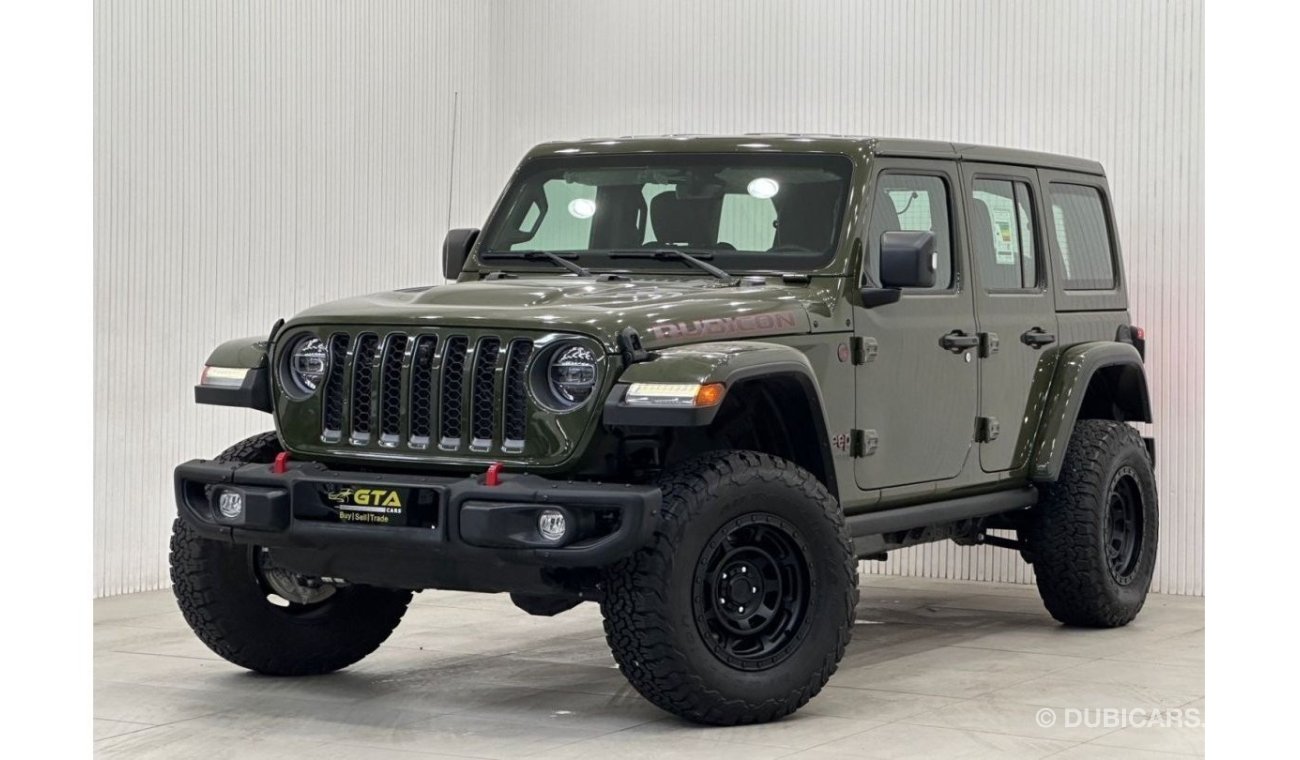 جيب رانجلر 2022 Jeep Wrangler Unlimited Rubicon, July 2027 Jeep Warranty, Very Low Kms, Full Options, GCC