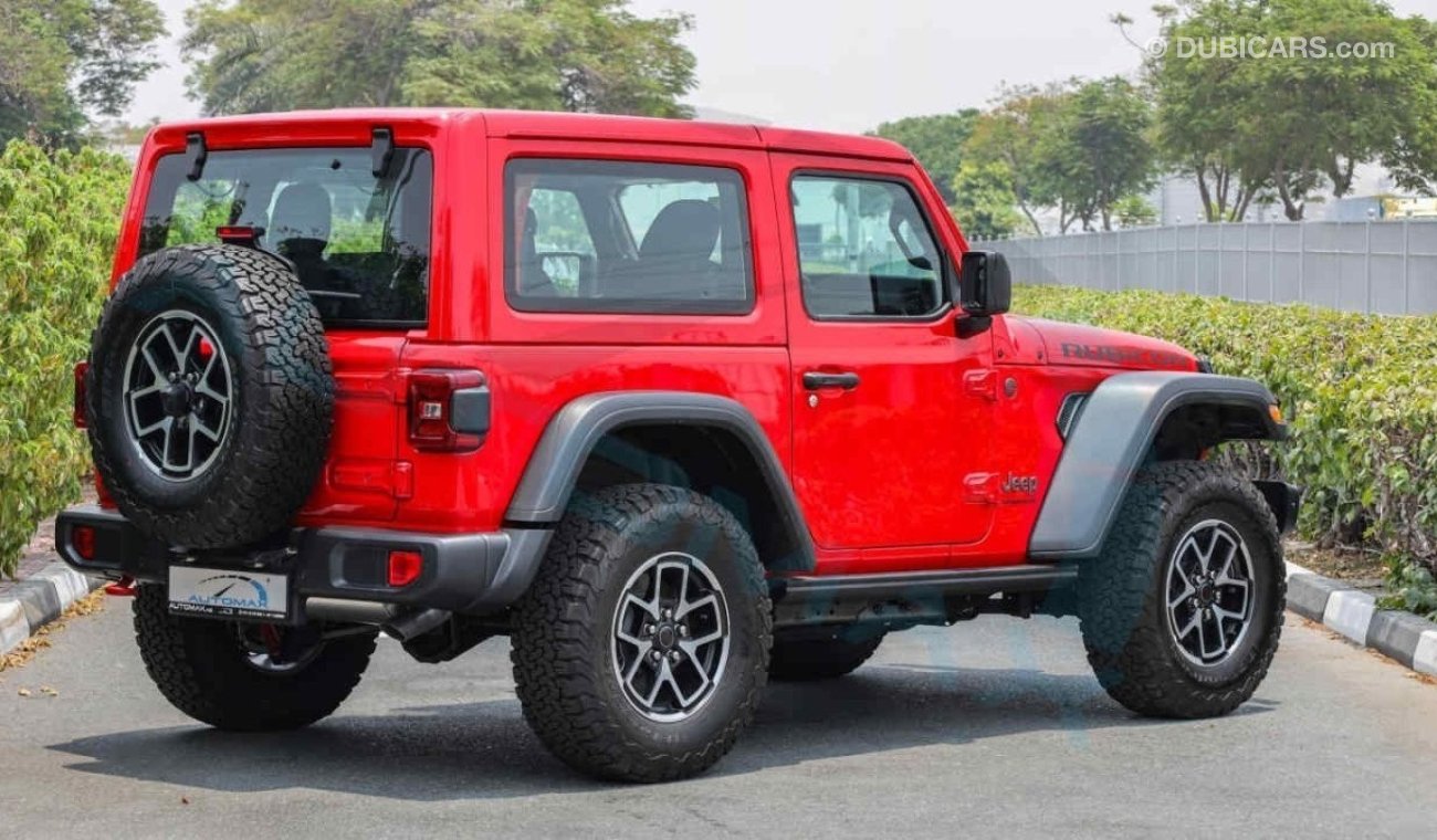 جيب رانجلر Rubicon V6 3.6L 4X4 , 2024 GCC , 0Km , With 3 Years or 60K Km Warranty @Official Dealer