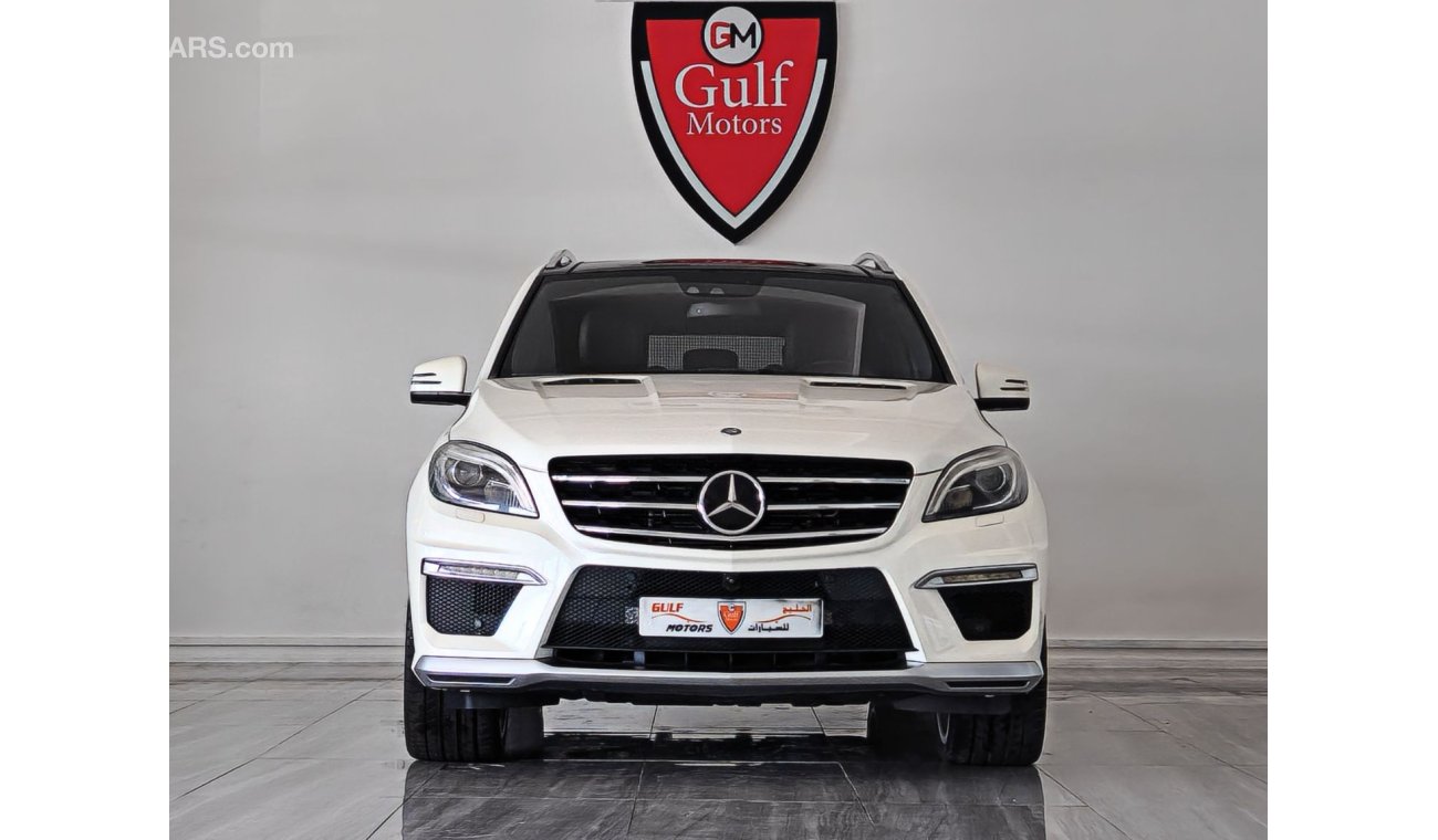 مرسيدس بنز ML 63 AMG Mercedes-Benz ML 63 AMG 5.5L-8CYL-Excellent Condition GCC Specs