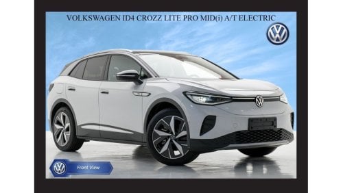 فولكس واجن ID.4 VOLKSWAGEN ID4 CROZZ LITE PRO MID(i) A/T ELECTRIC Only Export 2023 Model Year