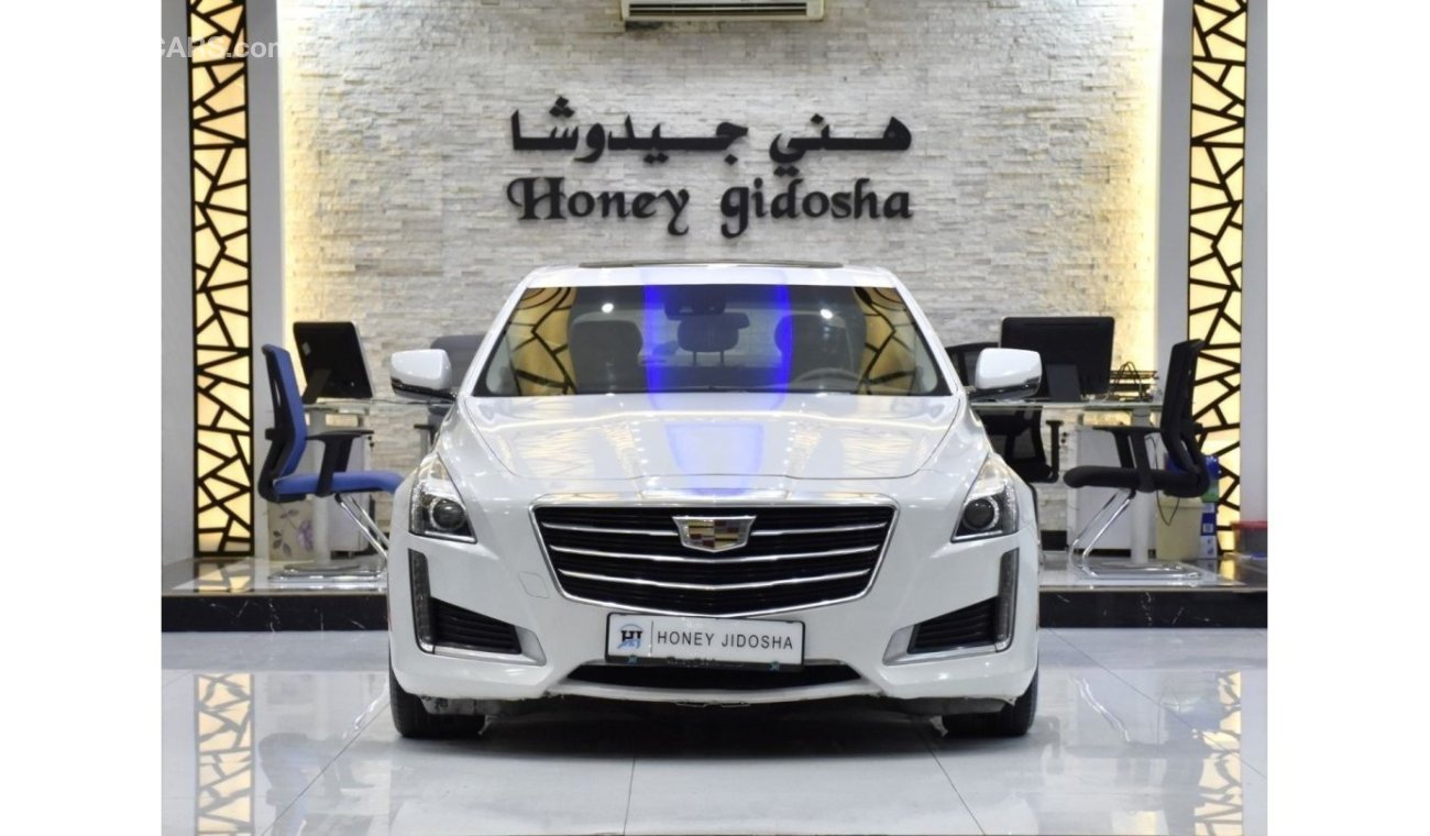 كاديلاك CTS EXCELLENT DEAL for our Cadillac CTS 3.6 ( 2016 Model ) in White Color GCC Specs