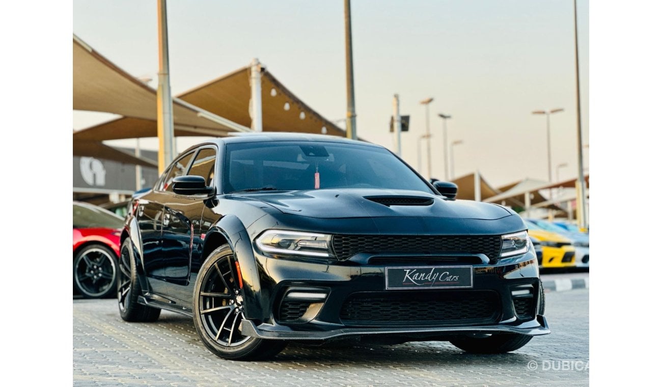 دودج تشارجر SRT ScatPack | Monthly AED 1490/- | 0% DP | Memory Seats | Fog Lights | Blindspot | # 23637