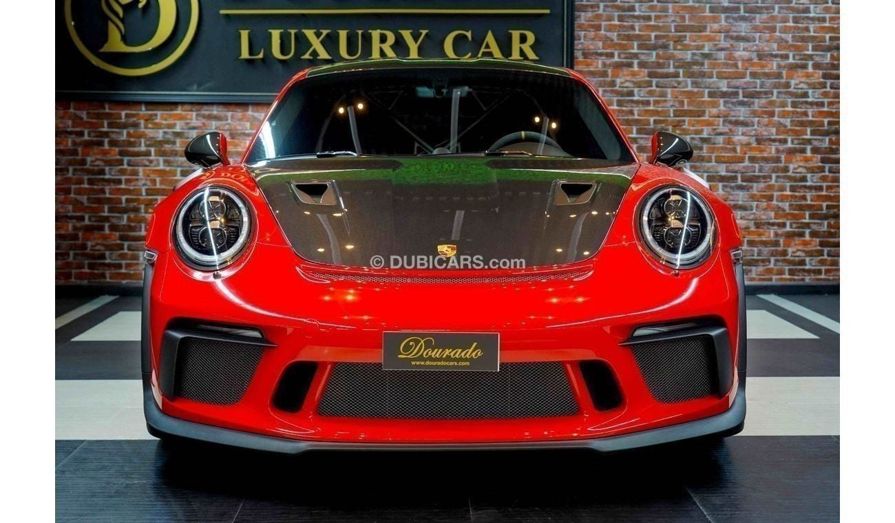 Porsche 911 | X-MAS AND NEW YEAR SPECIAL PRICE | GT3 RS | WEISSACH PACKAGE | 2019 | GCC SPEC | FULL CARBON FIBER