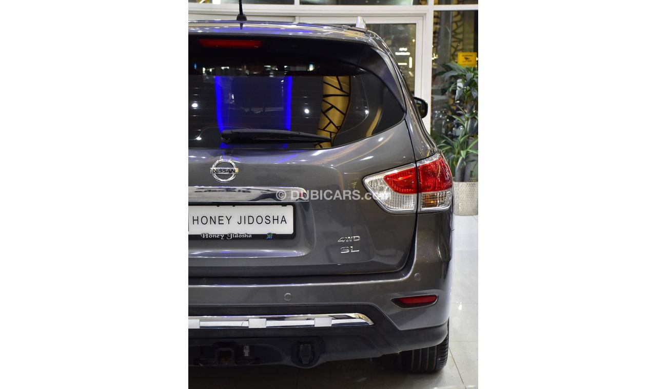 Nissan Pathfinder EXCELLENT DEAL for our Nissan Pathfinder SL 4WD ( 2015 Model ) in Grey Color GCC Specs