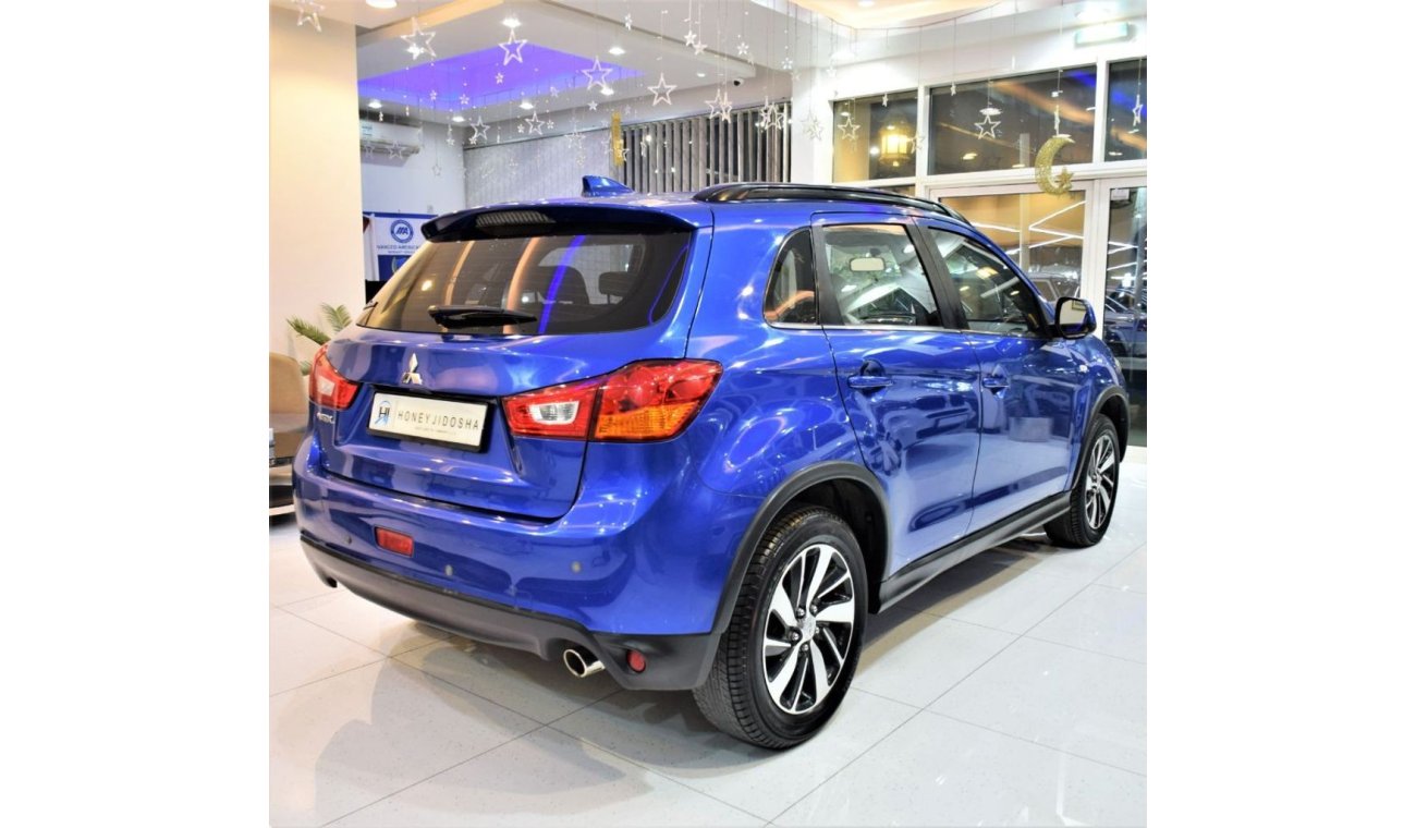 ميتسوبيشي ASX ORIGINAL PAINT ( صبغ وكاله ) Mitsubishi ASX 2017 Model!! in Blue Color! GCC Specs