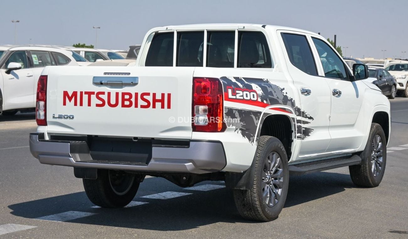 ميتسوبيشي L200 Brand New Mitsubishi L200 For Export 2.4L Petrol GLX| White/Black | M/T | Euro 5 | L200-GLX-P-4WD