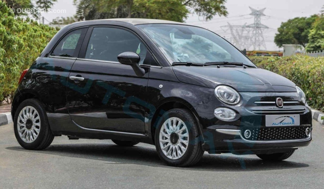 Fiat 500 (НА ЭКСПОРТ , For Export) Cabrio 1.4L FWD , 2024 GCC , 0Km , Без пробега