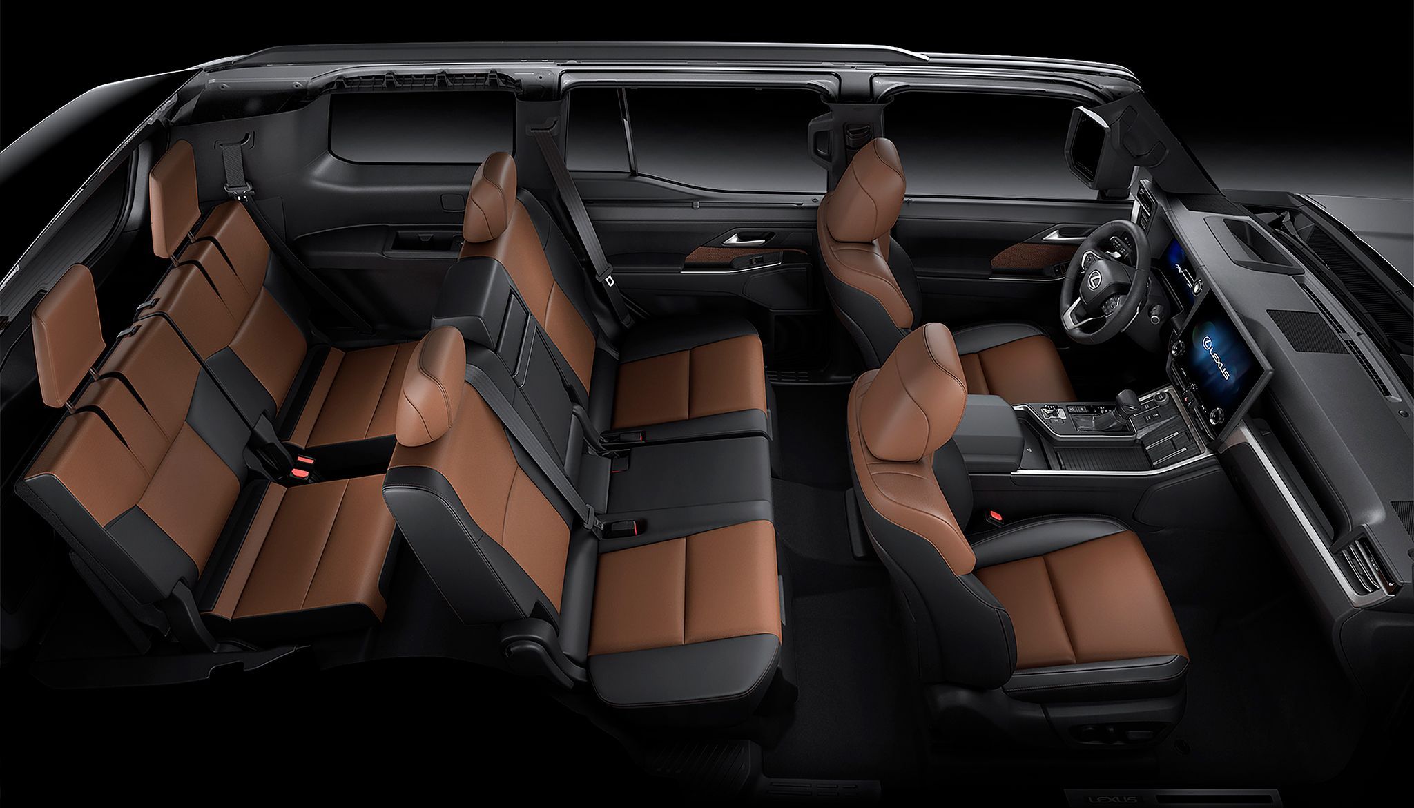 Lexus GX550 interior - Seats