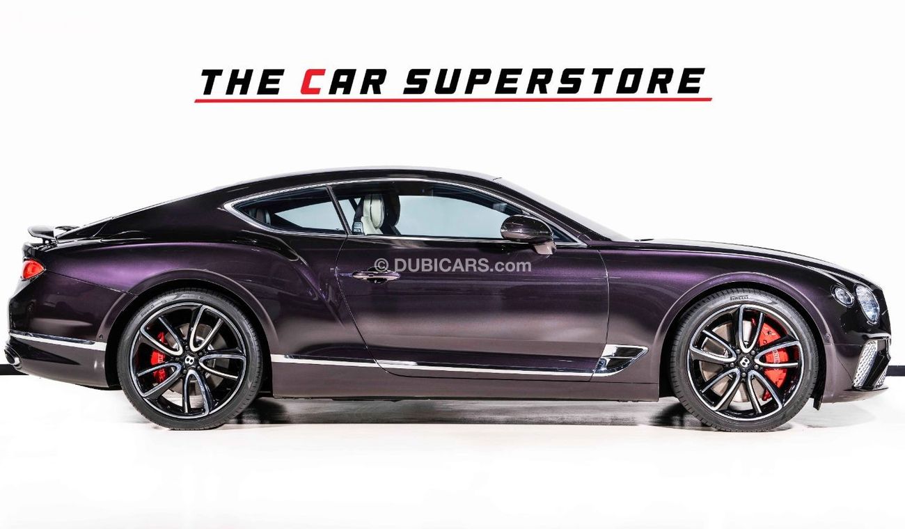 بنتلي كونتيننتال جي تي 6.0L W12 (626 HP) 2018-BENTLEY CONTINENTAL GT W12-GCC-SPECIAL ORDER-SERVICE HISTORY FULL WITH AL HAB