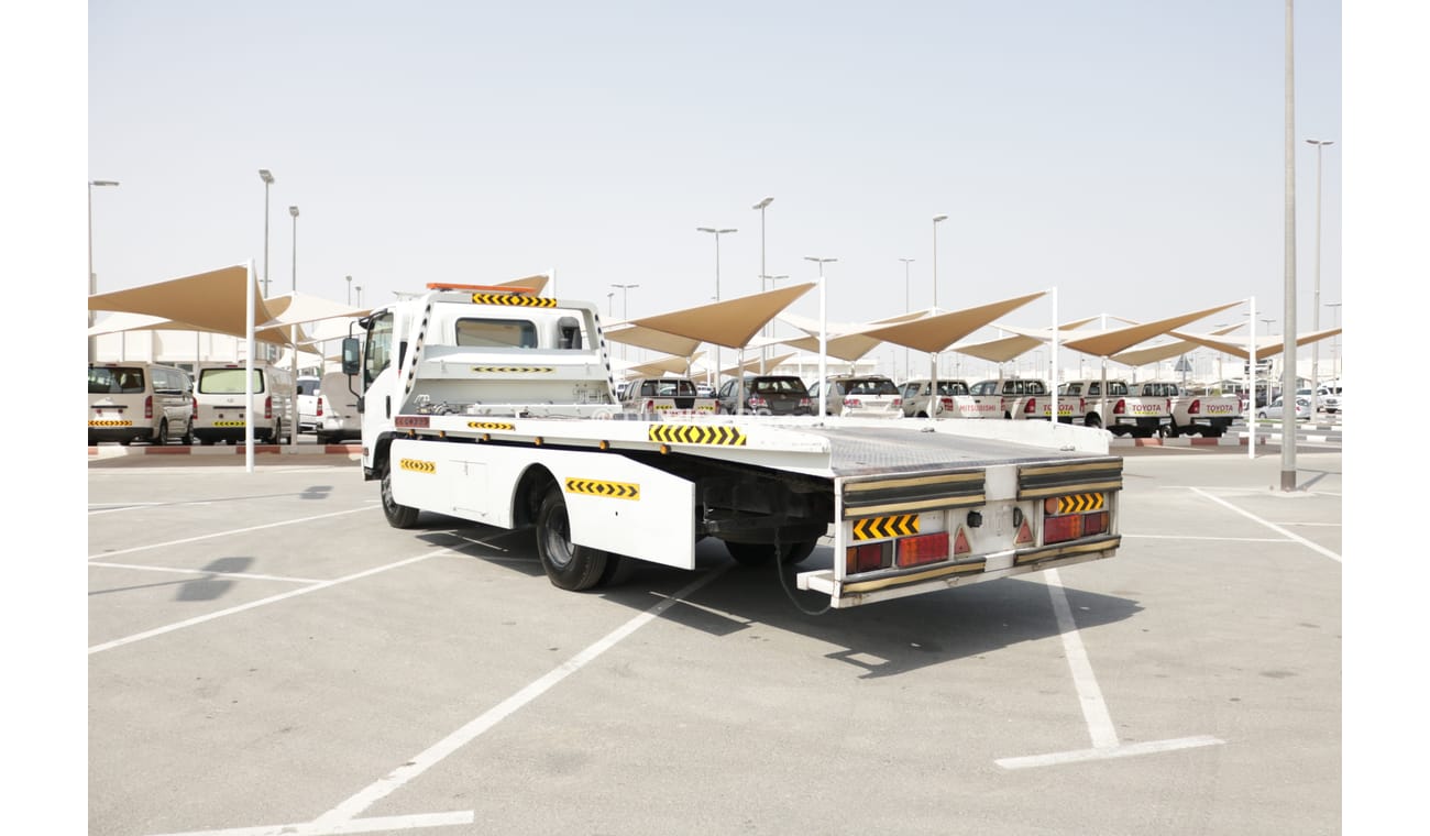 Isuzu NPR FULL DOWN FLAT BED RECOVERY TRUCK