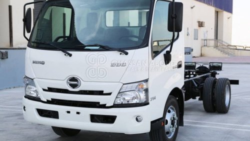 Hino 300 714 Chassis, 4.2 Tons (Approx.), Single cabin with TURBO, ABS and AIR BAG MY23 (Export Only)