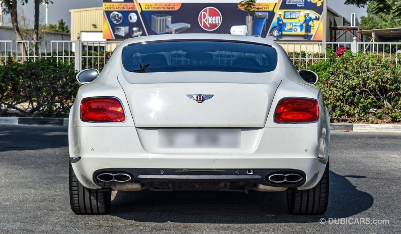 Bentley Continental GT 2014 V8 GCC SPECS