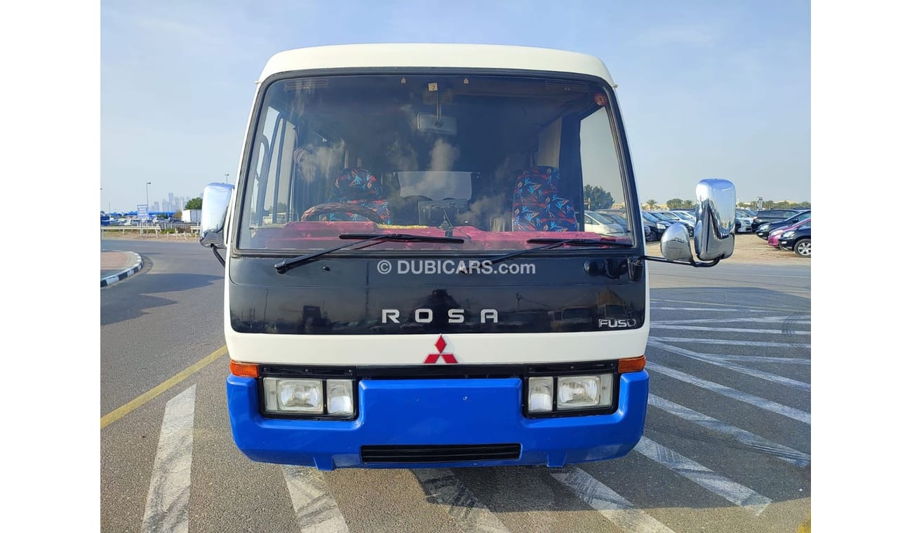 ميتسوبيشي روزا BE434F-03126 || MITSUBISHI	ROSA (BUS)	1997	WHITE /BLUE | DISELE	155306	RHD	MANUAL.