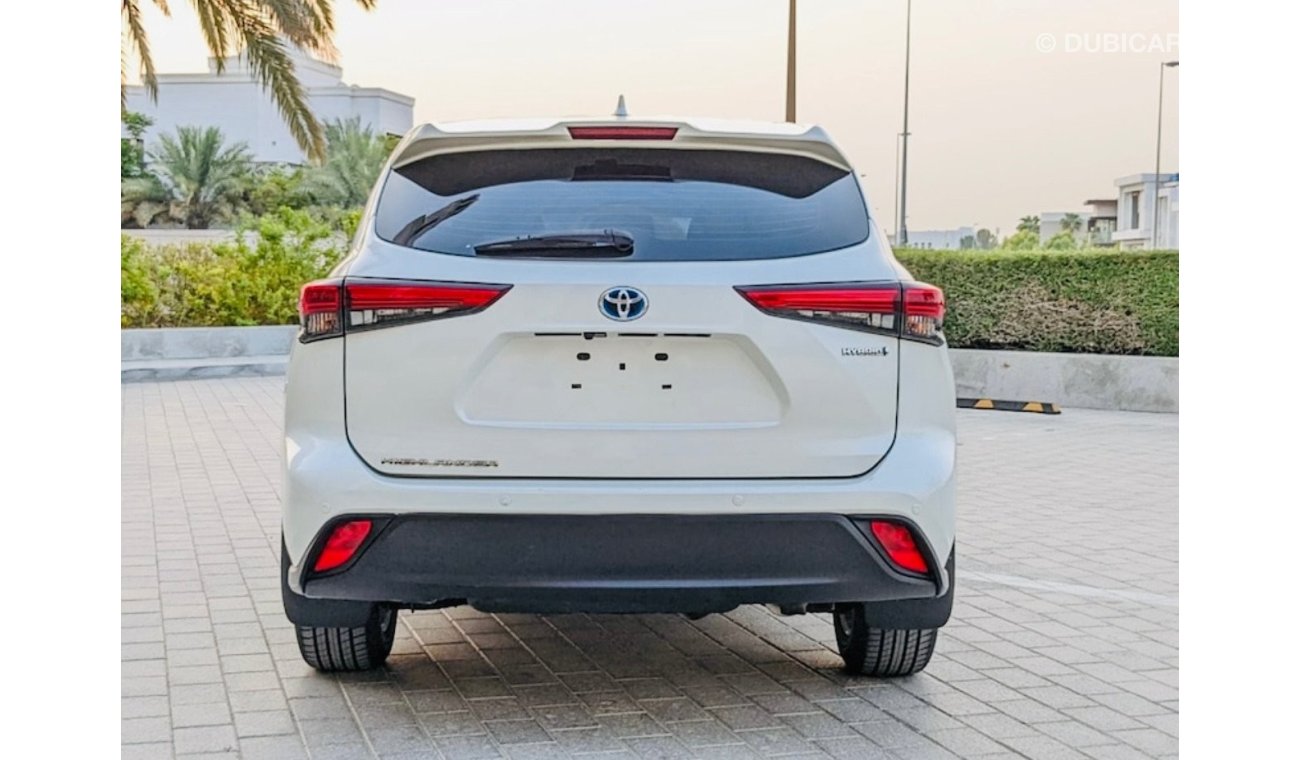 Toyota Highlander 2020 Hybrid GCC In Excellent Conditions Top Of The Range