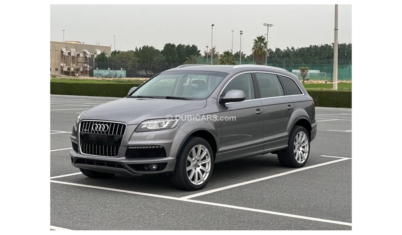 Audi Q7 FSI quattro S-Line MODEL 2014 GCC CAR PERFECT CONDITION INSIDE AND OUTSIDE