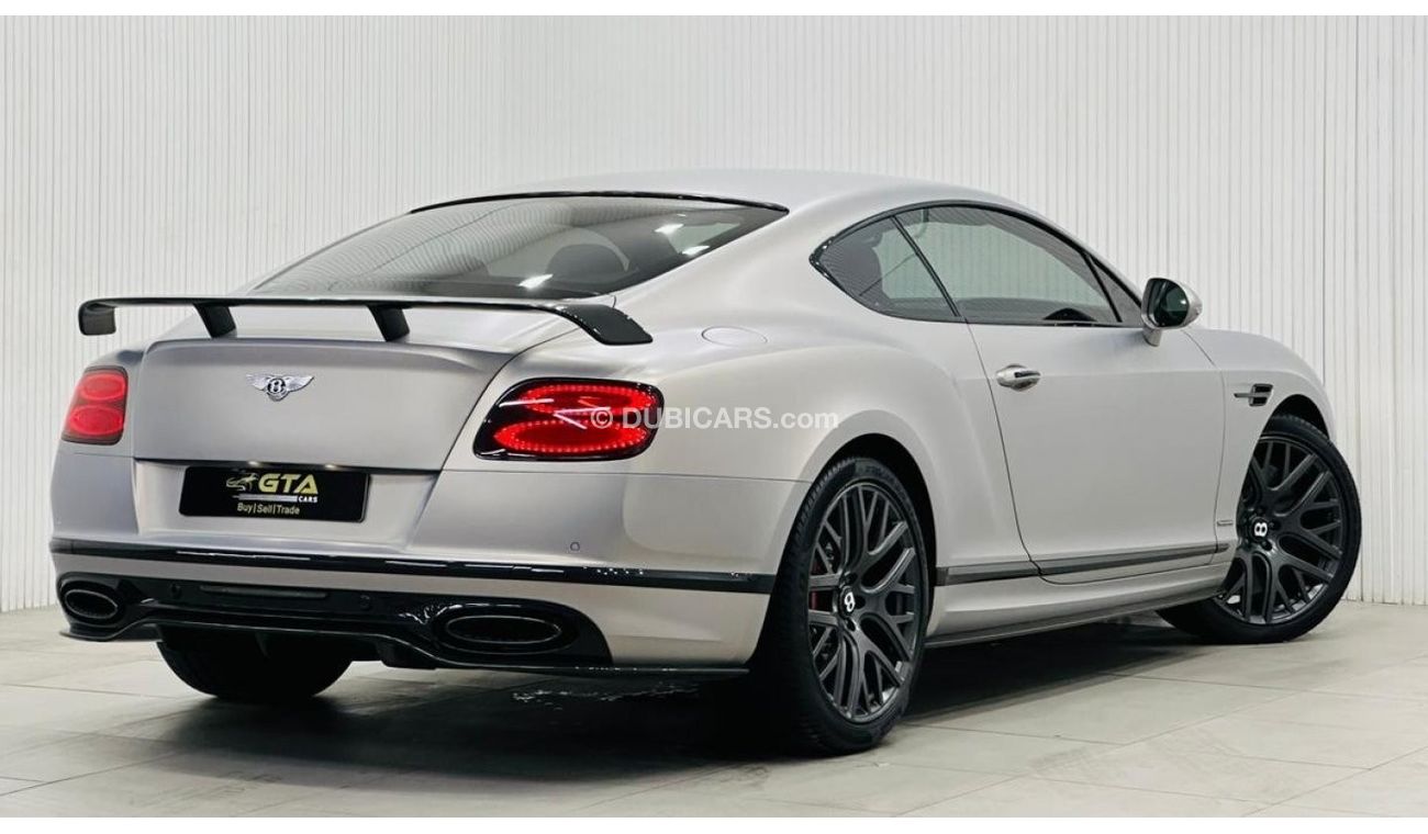 Bentley Continental Supersports 1/710 2017 Bentley Continental GT SuperSport, 2024 Agency Warranty + One Service Remaining, GCC