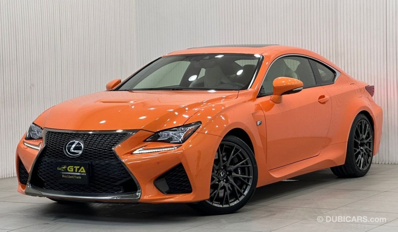 Lexus RC F 2015 Lexus RC-F, Full Lexus Service History, Low Kms, Carbon Fiber Package, Excellent Condition, GCC