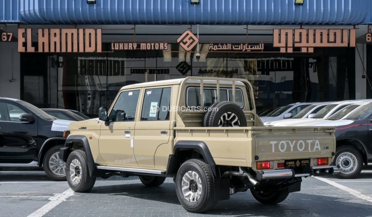 تويوتا لاند كروزر بيك آب TOYOTA LC PU DOUBLE CABIN MID– 4.0L PETROL ,A/T,MY24