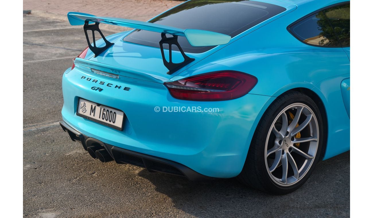 بورش كايمان 718 Porsche Cayman GT4 2016 - GCC, Sports Chrono, Carbon Bucket Seats, Manual Transmission