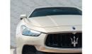 Maserati Ghibli AED 2,143 PM • GHIBLI • ONLY 85,000 KM’S • WARRANTY TILL 10/2025 • PRISTINE CONDITION