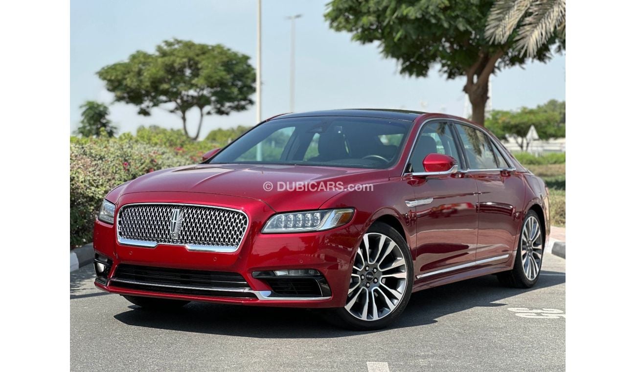 لينكولن كونتيننتال Presidential 3.0L Lincoln Continental Fully Loaded with Cooling Seats / GCC / 2017 / Single Owner / 