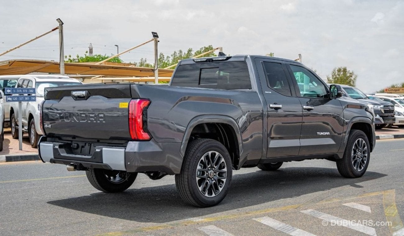 تويوتا تاندرا Toyota Tundra DC Limited 3.5P 4X4 AT MY2022 – Grey