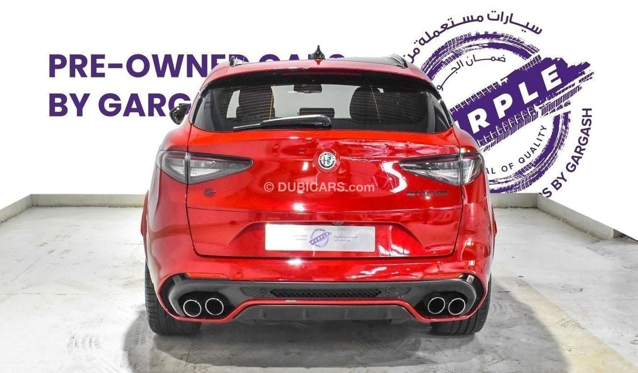 ألفا روميو ستيلفيو كوادريفوجليو | 2020 | Warranty & Service | Service History | Low Mileage