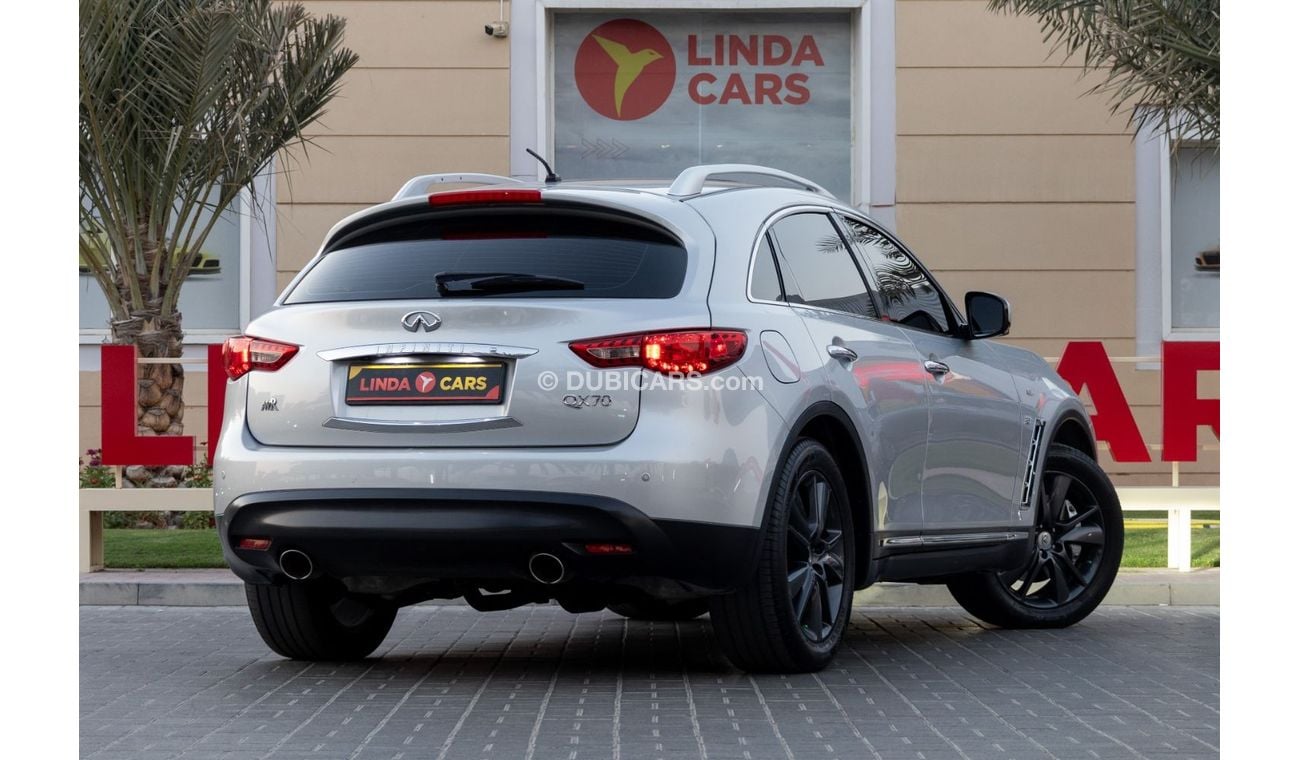 Infiniti QX70 Infiniti QX70 Limited 2019 GCC under Warranty and Service Contract with Flexible Down-Payment.