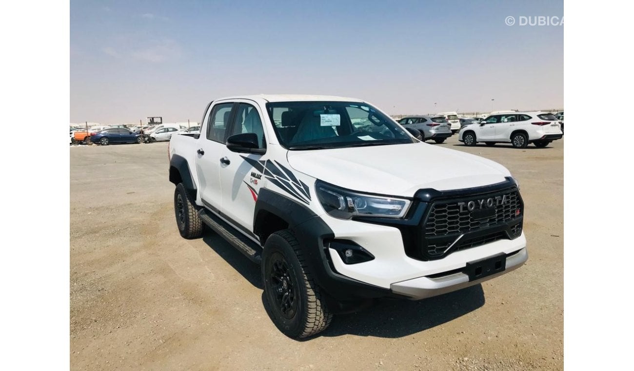 تويوتا هيلوكس GR-SPORTS,DIESEL,2.8L,4WD,WITH AIR COMPRESSOR,A/T,2024MY ( FOR EXPORT ONLY)