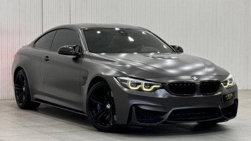 BMW M4 2018 BMW M4 Competition, One Year Warranty, Full Service History, GCC