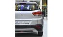 Hyundai Creta EXCELLENT DEAL for our Hyundai Creta ( 2019 Model ) in Silver Color GCC Specs