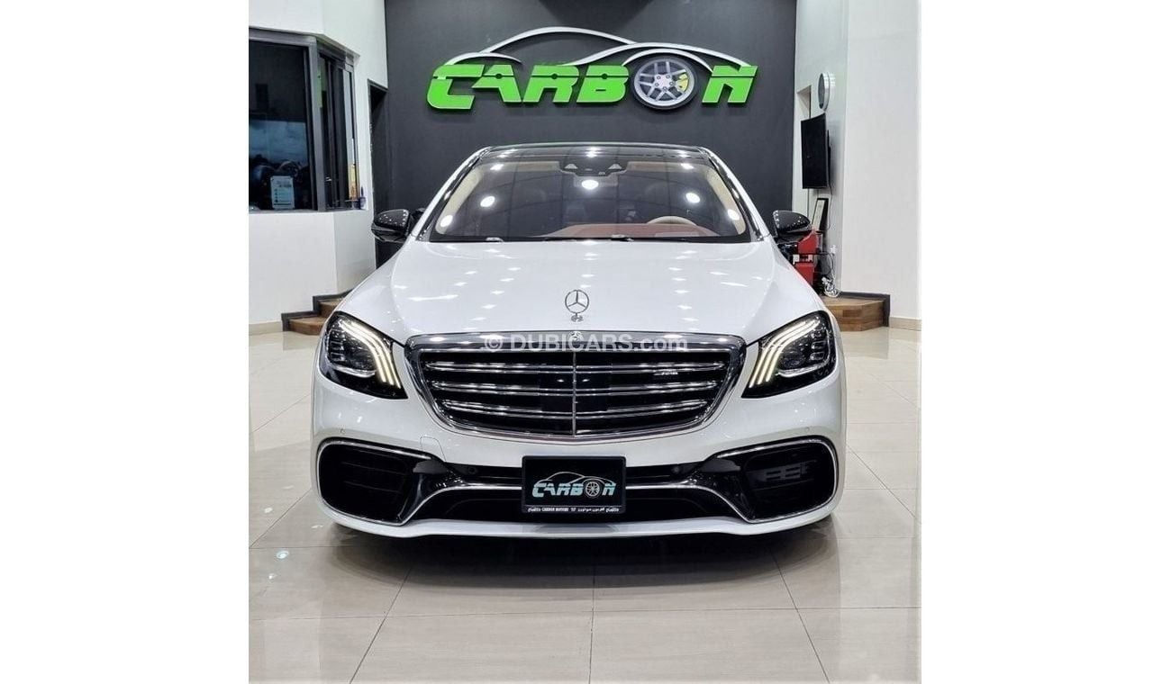 Mercedes-Benz S 63 AMG Std SUMMER PROMOTION MERCEDES S63 AMG 4MATIC+ GCC IN BEAUTIFUL SHAPE ONLY 45K KM FOR 265K AED