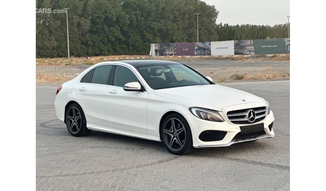 مرسيدس بنز C200 AMG باك موديل 2018 خليجي فل مواصفات بانوراما ومثبت سرعه وتحكم كهربي كامل ونظام صوت ممتاز وكاميرا خلف