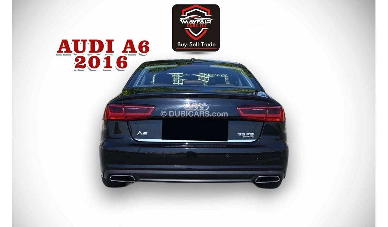 أودي A6 0% DP  - AUDI A6 3.0 SC 4WD - FSI QUATTRO - AGENCY SERVICE - GCC SPECS - WELL MAINTAINED